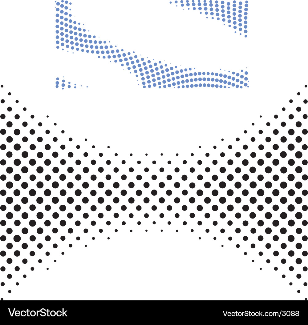 Halftone dots Vector Image