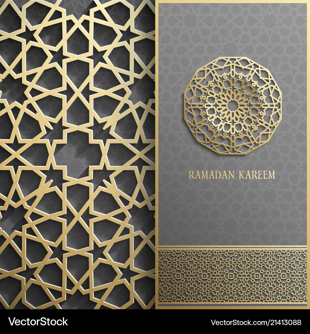 Ramadan kareem grüße cardinvitation islamic Ramadan kareem grüße cardinvitation islamic vektorbild