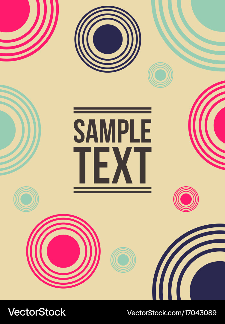 Background modern style pattern collection Vector Image