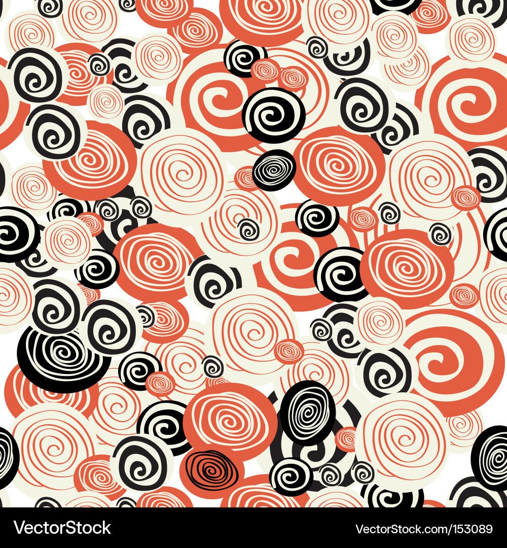 Retro Circle Pattern vector image