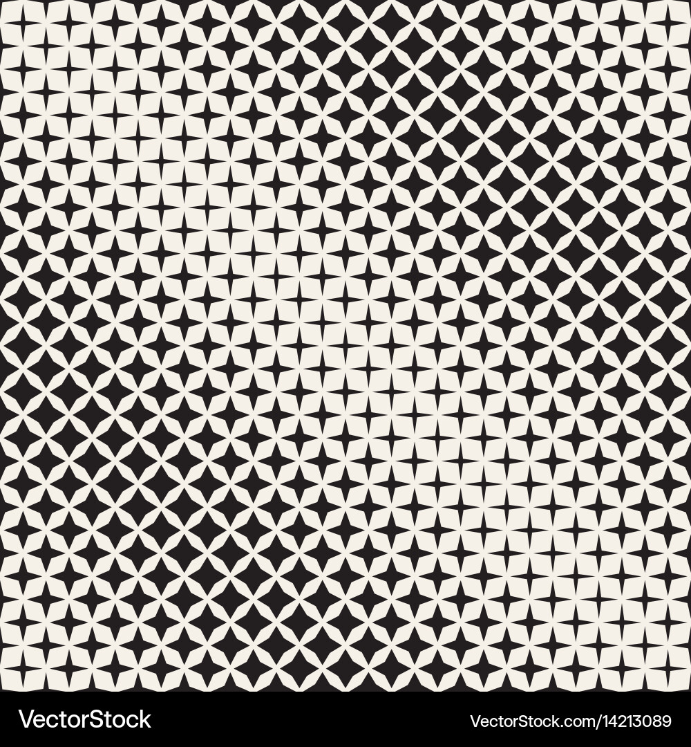 Star Halftone Pattern vector image