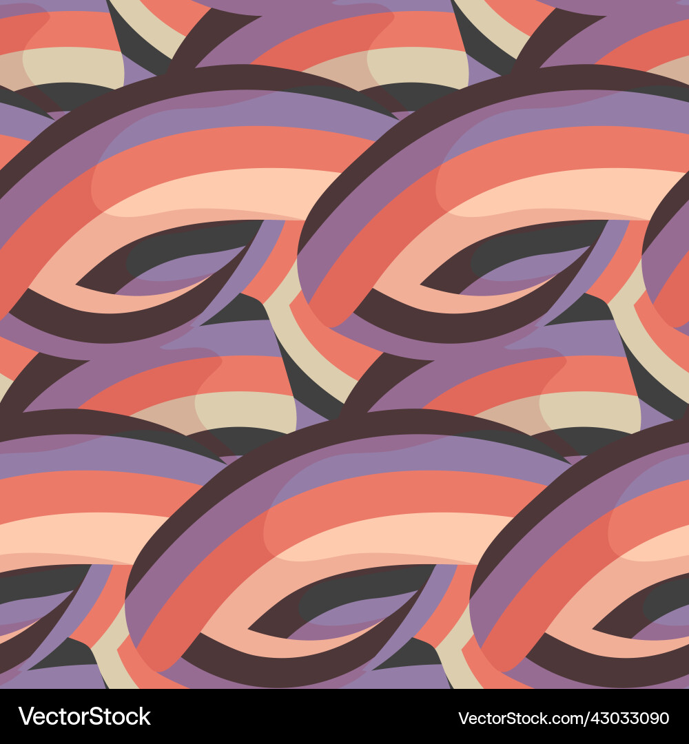 Abstract wave seamless pattern Abstract wave seamless pattern vector image