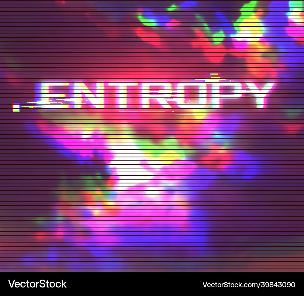 Digital glitch effect abstract background dynamic Digital glitch effect abstract background dynamic vector image