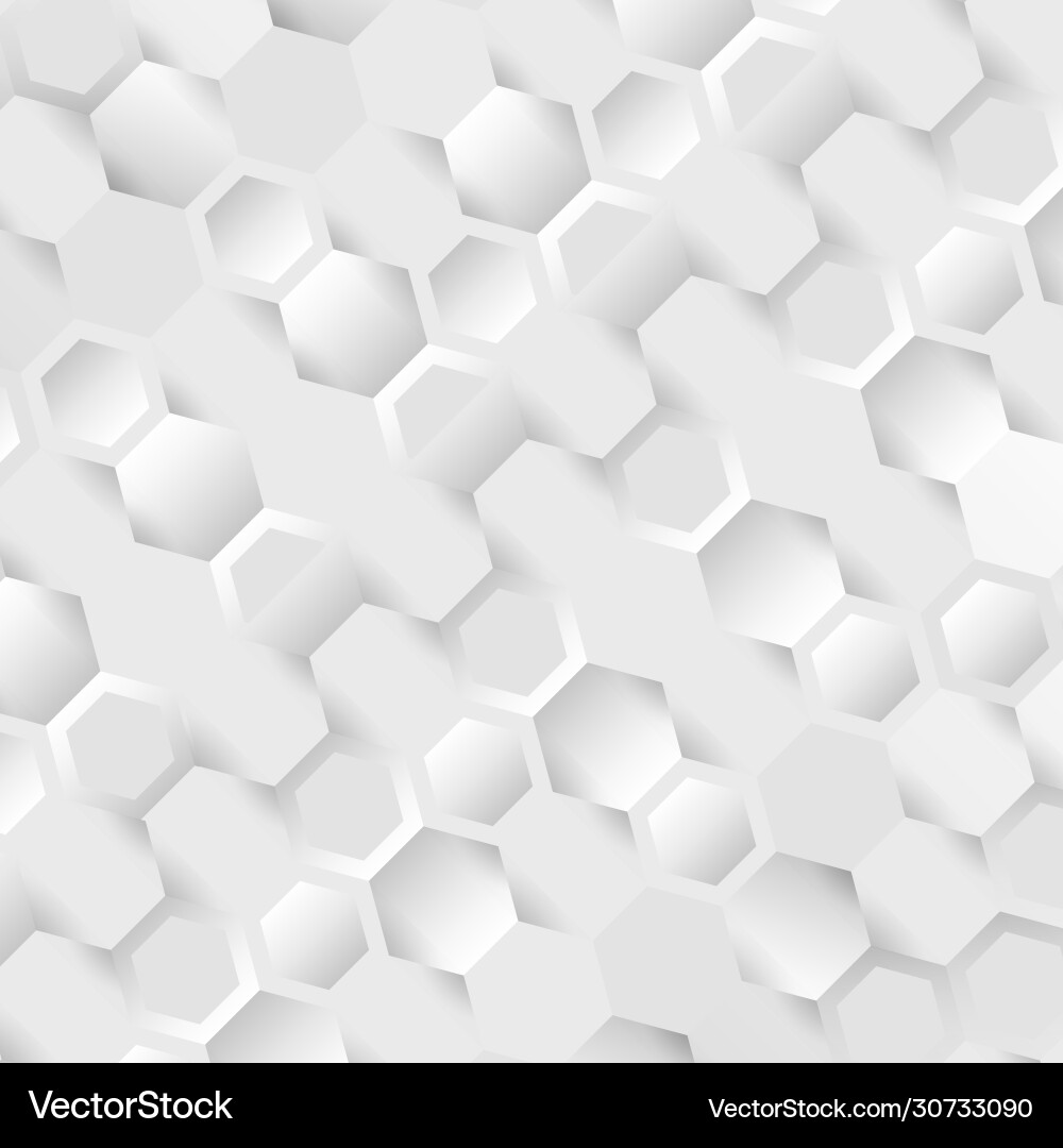 Hexagonal abstract connect background on grey Hexagonal abstract connect background on grey vector image
