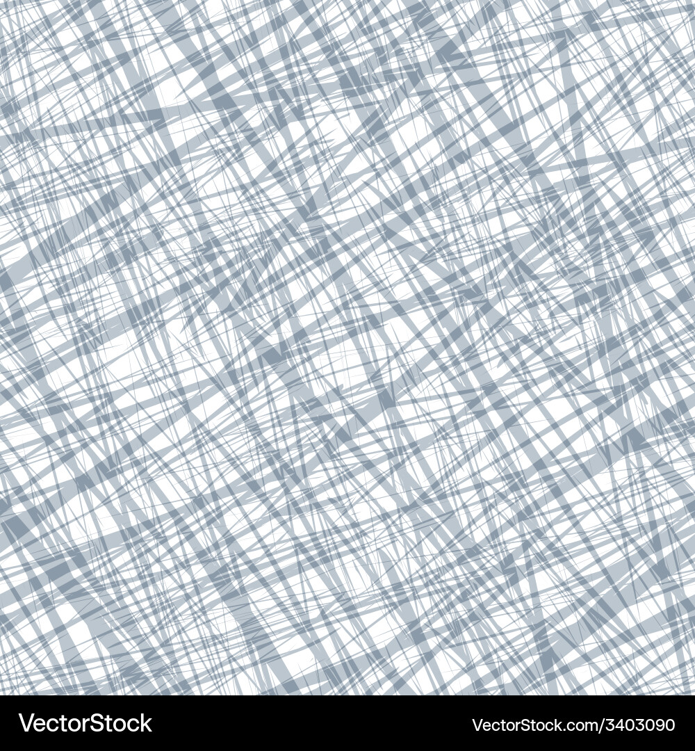 Seamless pattern with random cross lines texture Vector Image