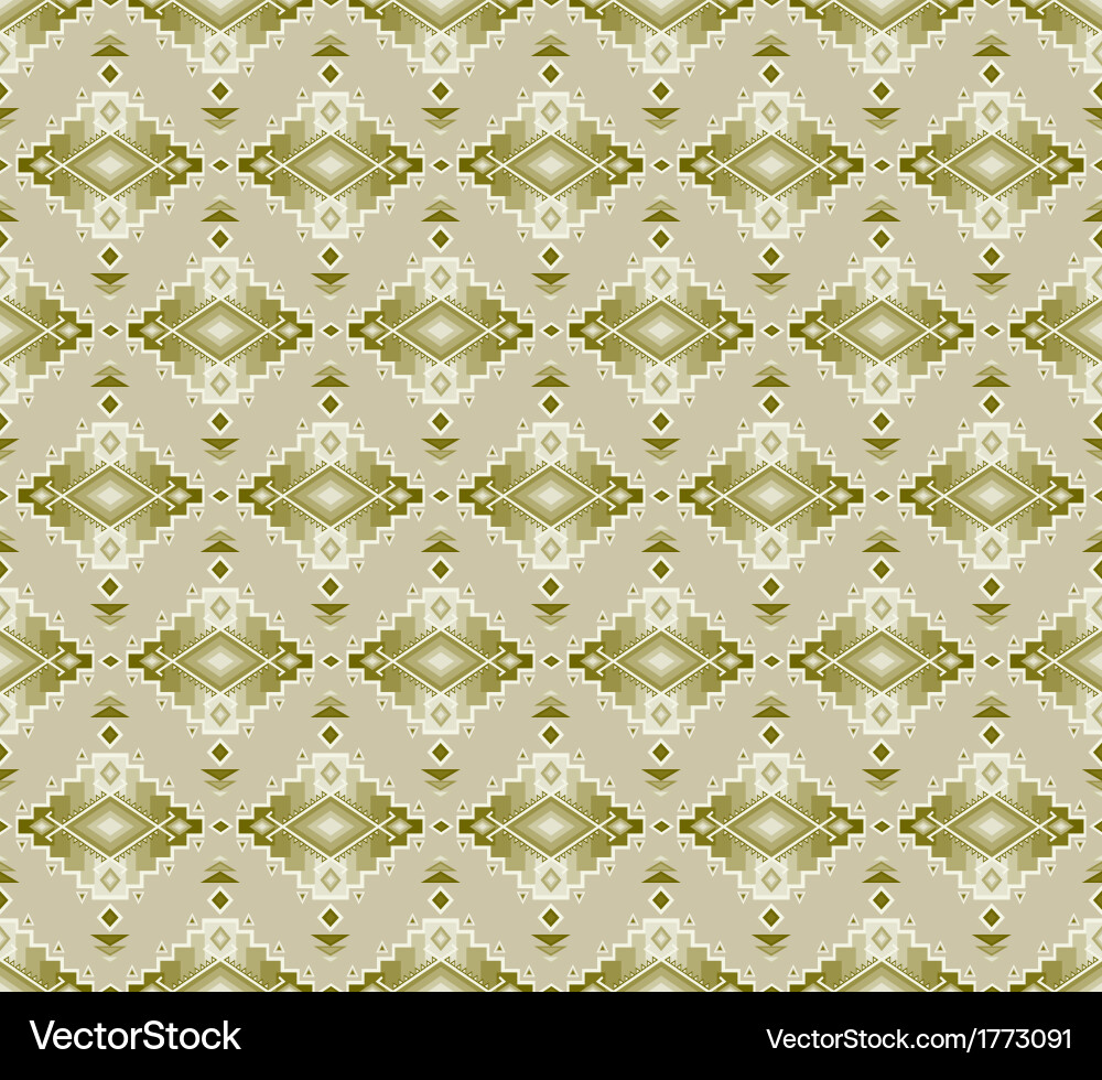 Geometric Aztec Pattern Vector Image