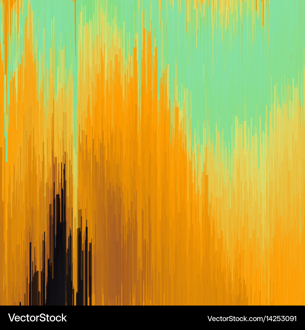 Glitch background digital image data Vector Image
