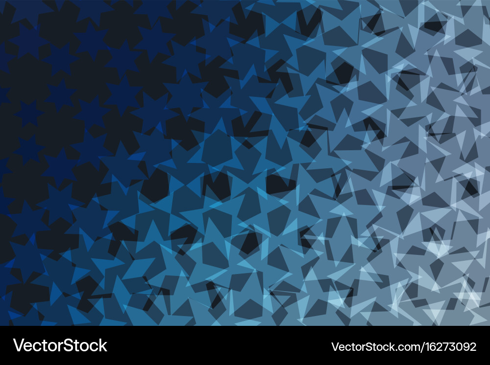 Abstract design elements with stars Vector Image