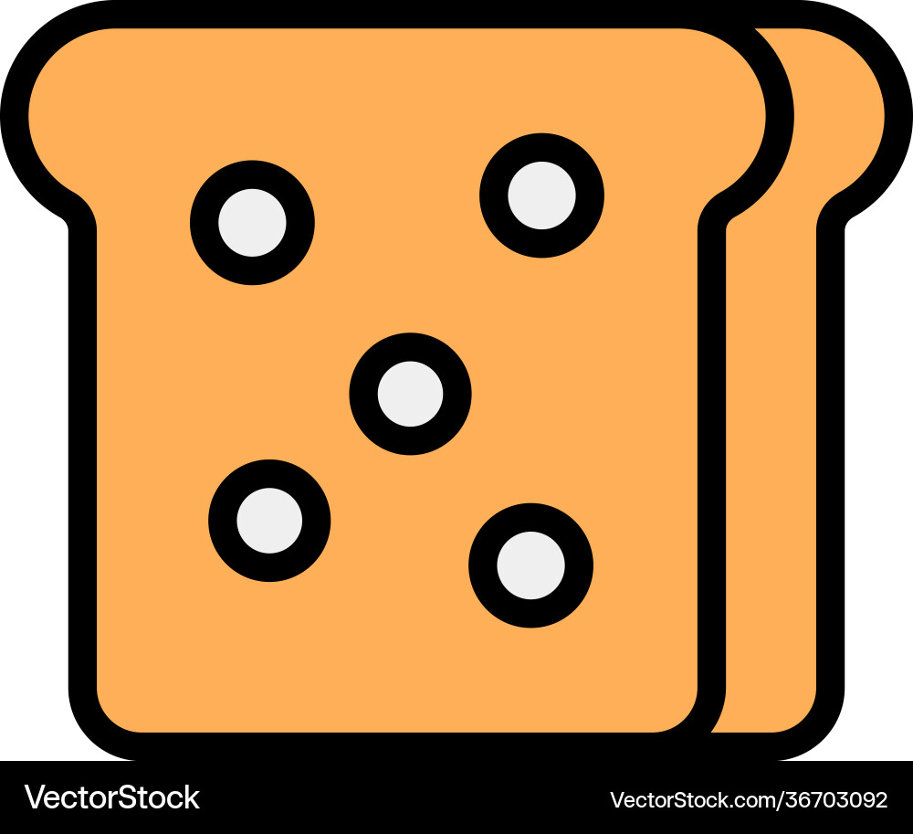 Bread slices Vector Image