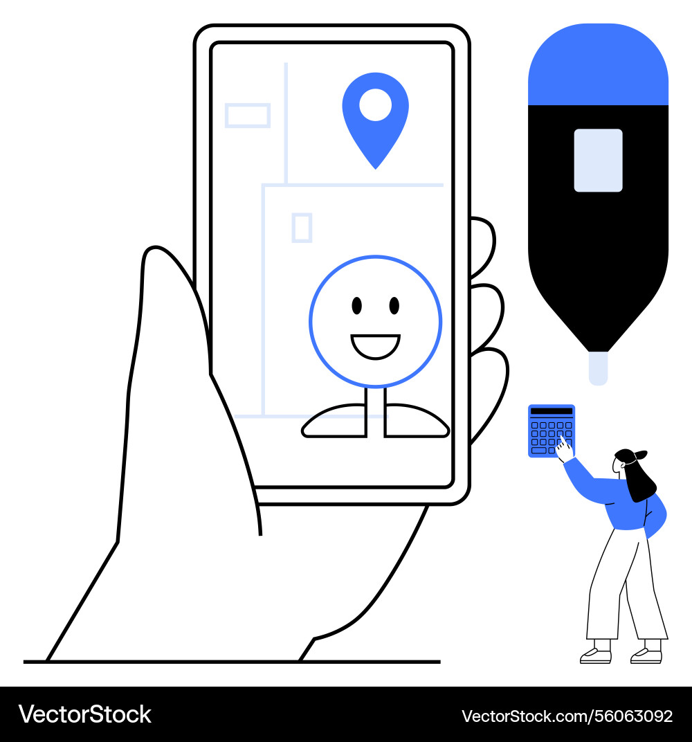 Navigation and technology integration through Vector Image