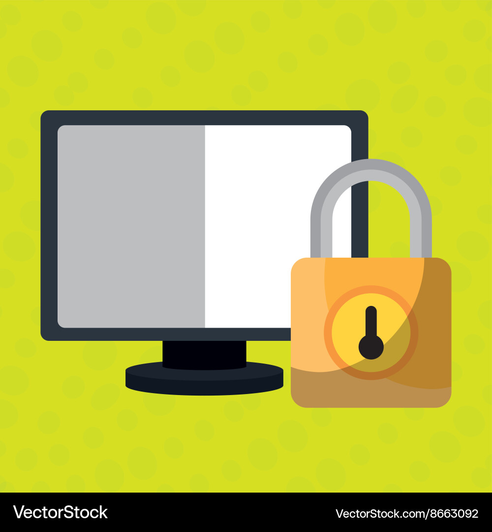 Security system design Vector Image