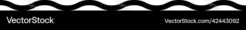 Wavy zig-zag lines stripes element Wavy zig-zag lines stripes element vector image