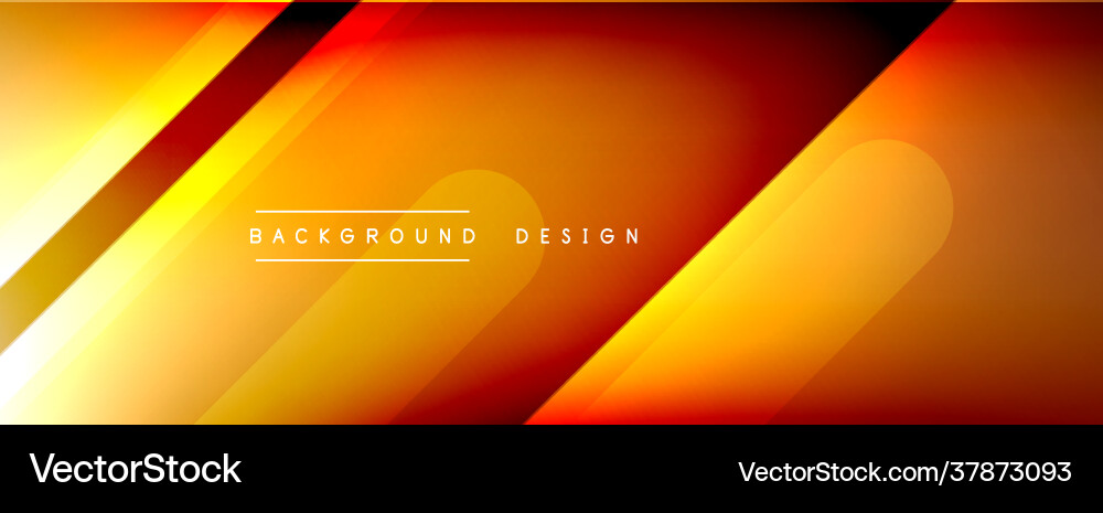 Dynamic lines abstract background 3d shadow Vector Image