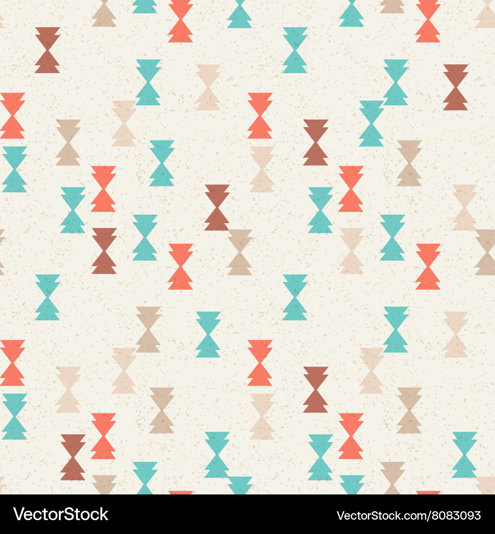 Geometric Triangle Pattern vector image