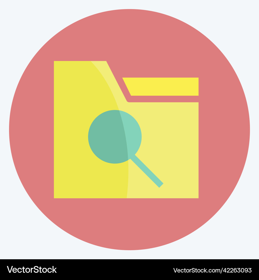 Icon find event suitable for user interface Vector Image