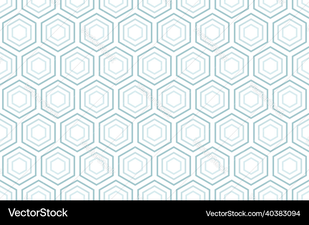 Abstract seamless pattern with offset hex cells Abstract seamless pattern with offset hex cells vector image