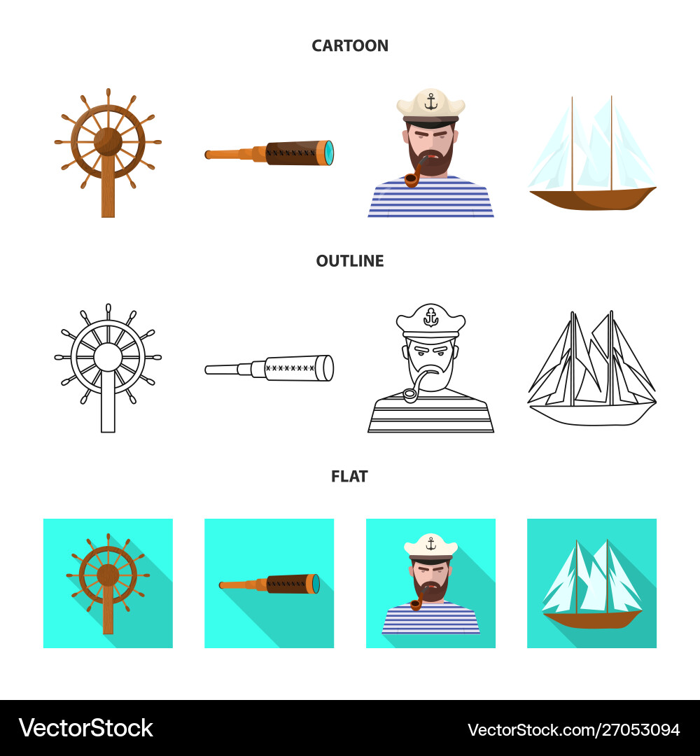 Isolated object travel and attributes sign set Isolated object travel and attributes sign set vector image