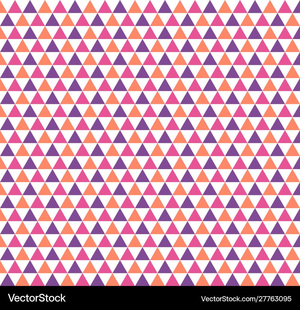 Triangle pattern geometric simple background Triangle pattern geometric simple background vector image