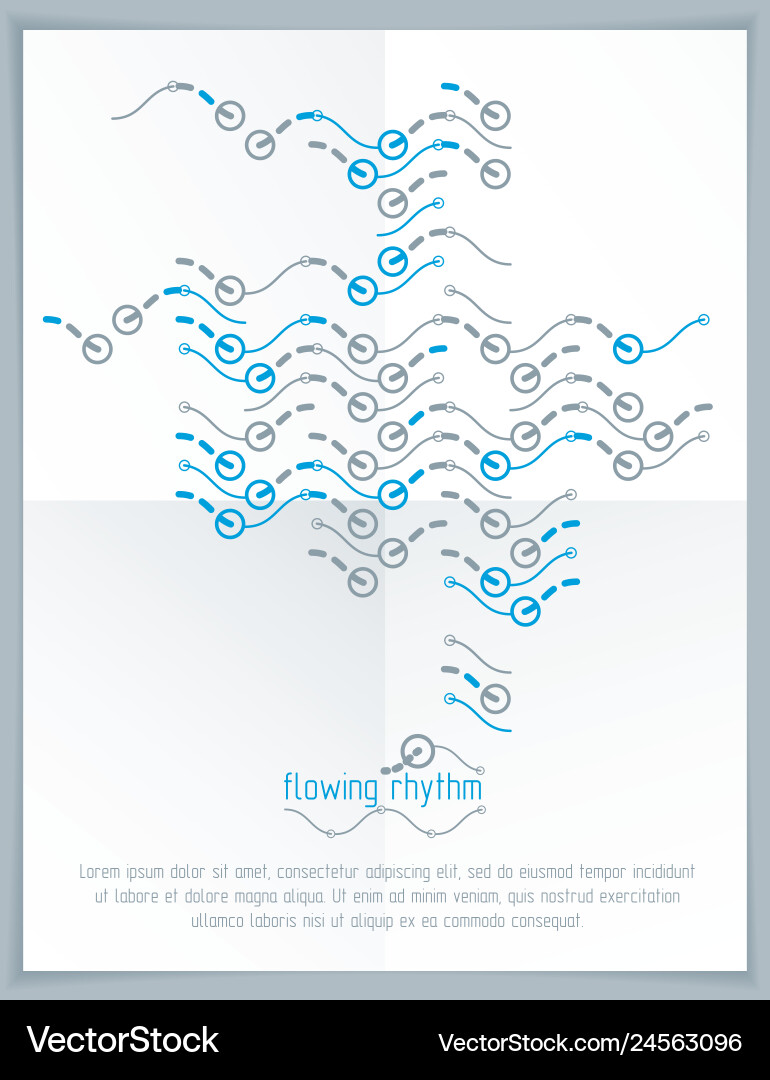 Abstract wavy lines rhythm pattern for use Abstract wavy lines rhythm pattern for use vector image