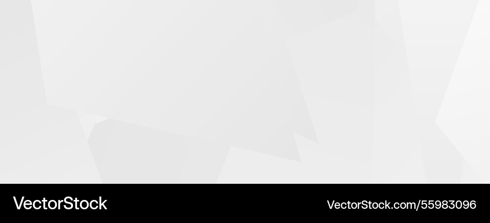 Abstract white geometric pattern with subtle vector image