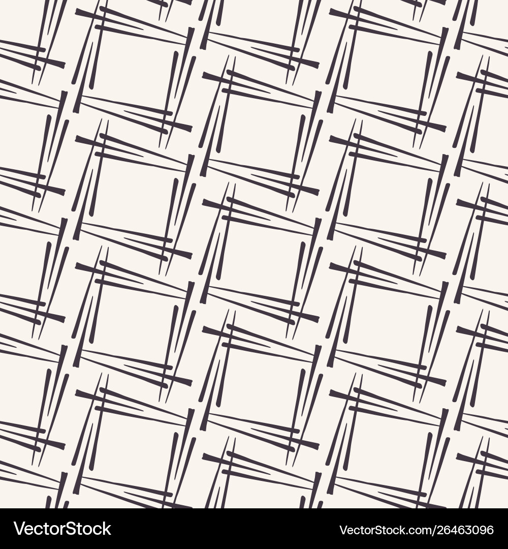 Geometric Square Pattern vector image