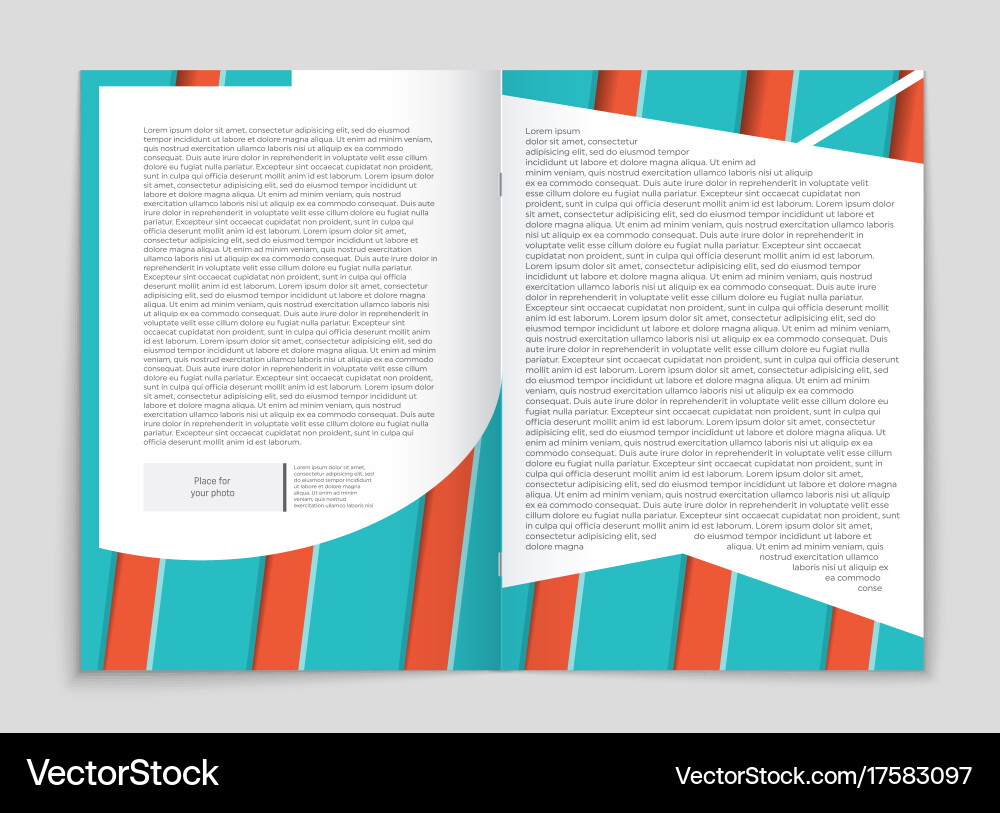 Abstract layout background set for art vector image