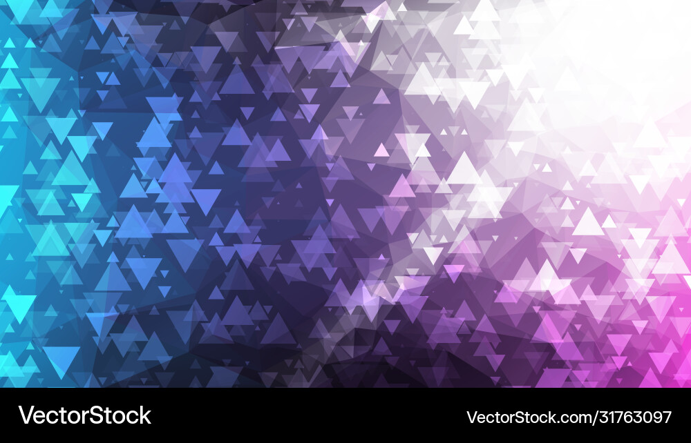 Abstract polygon background low poly triangle Abstract polygon background low poly triangle vector image