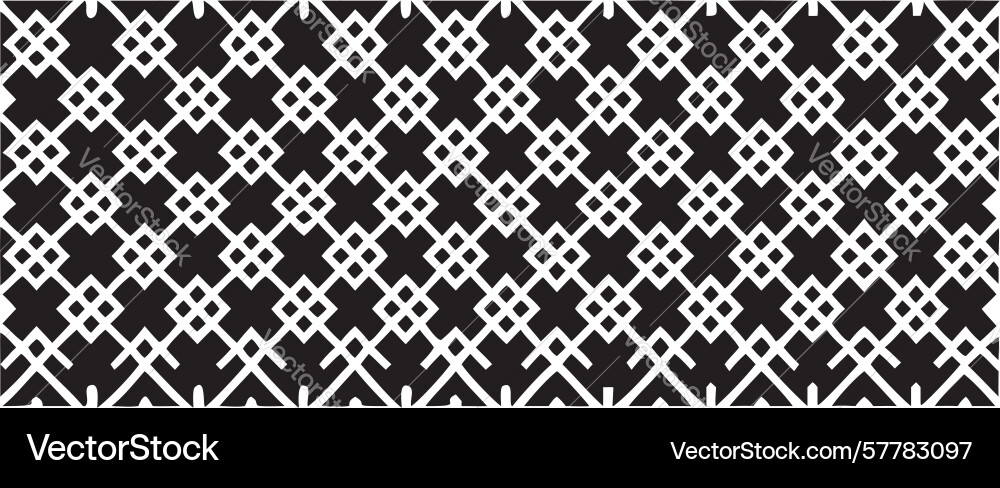 Geometric mesh pattern abstract interwoven design vector image