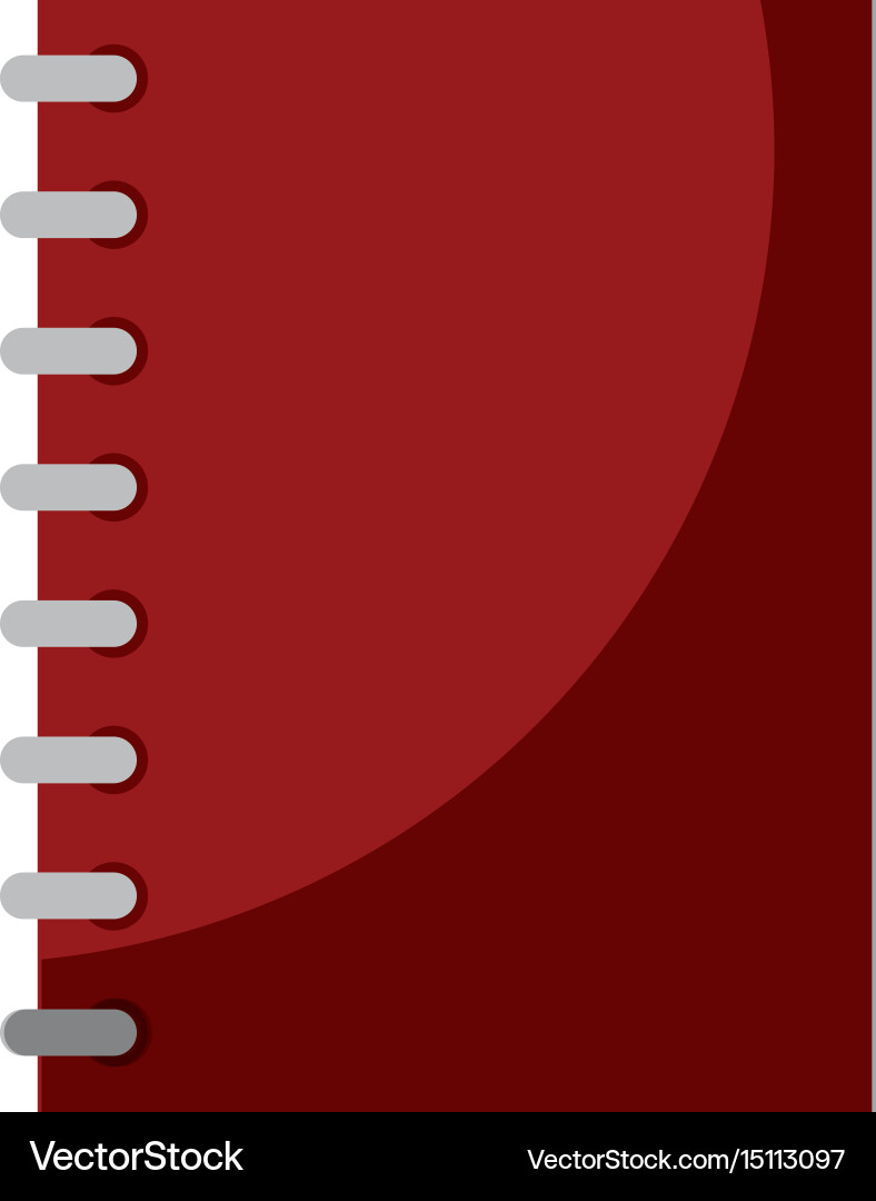 Notebook icon image vector image