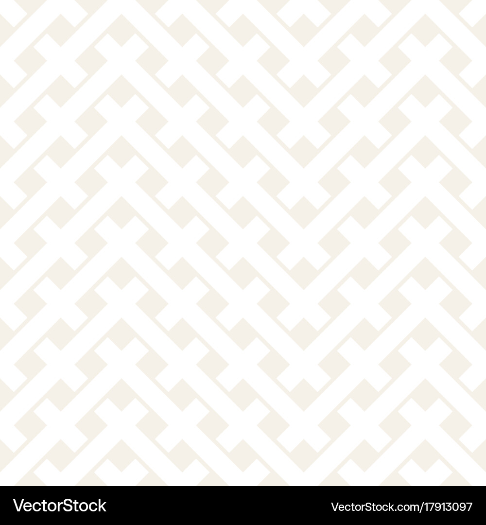 Weave seamless pattern stylish repeating texture vector image