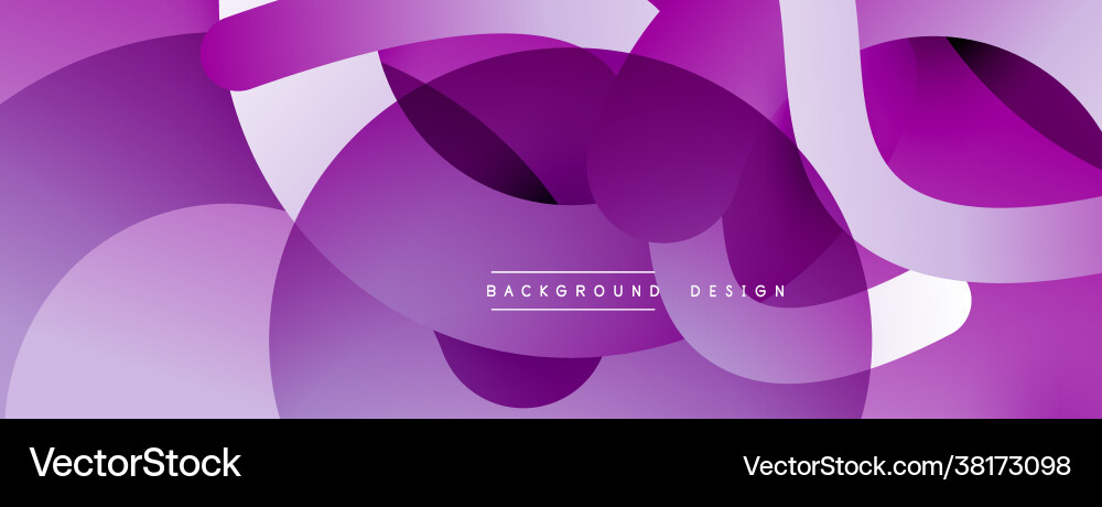 Abstract overlapping lines and circles geometric Abstract overlapping lines and circles geometric vector image