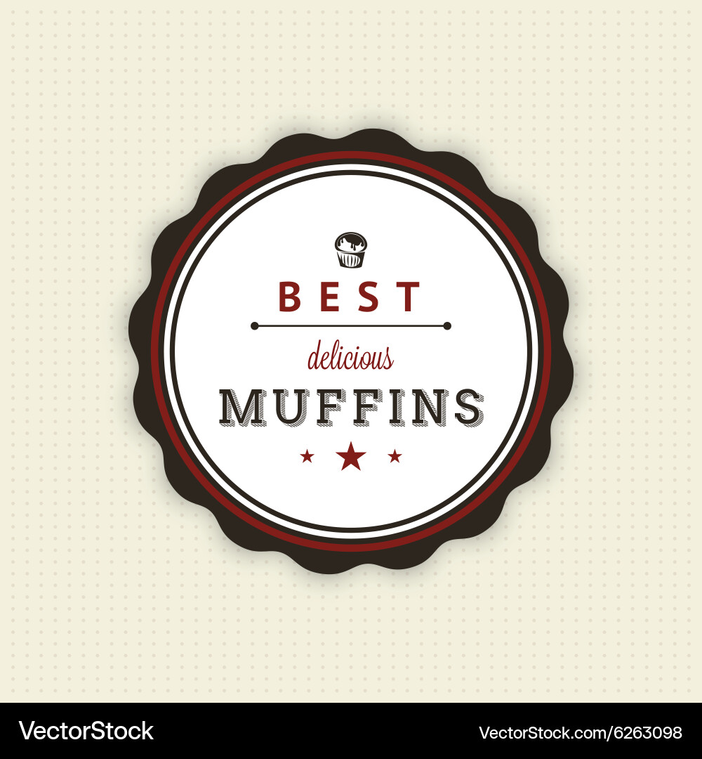 Bakery object Vector Image