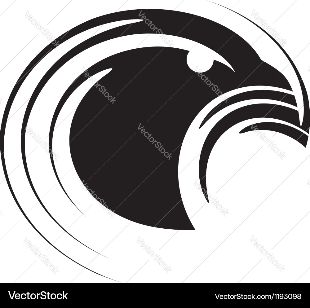 Heraldic Eagle Emblem Royalty Free Vector Image