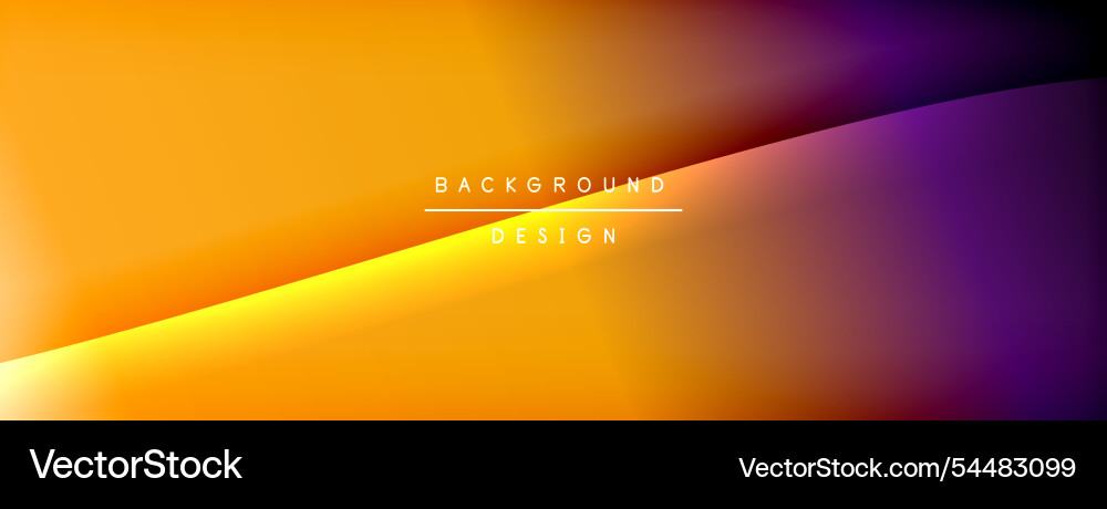 Bright rainbow style color gradient with curve Bright rainbow style color gradient with curve vector image