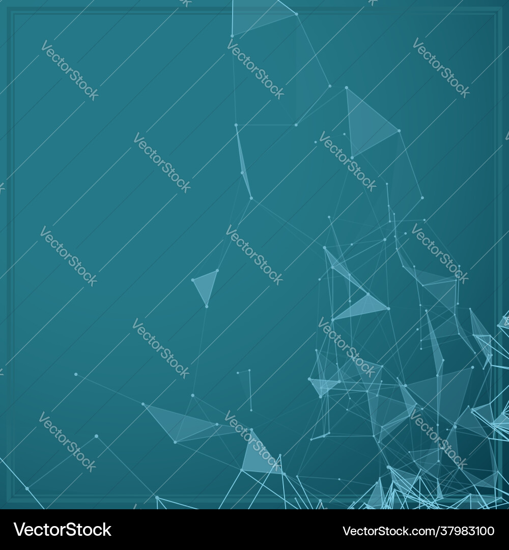 Abstract background with dotted grid Vector Image