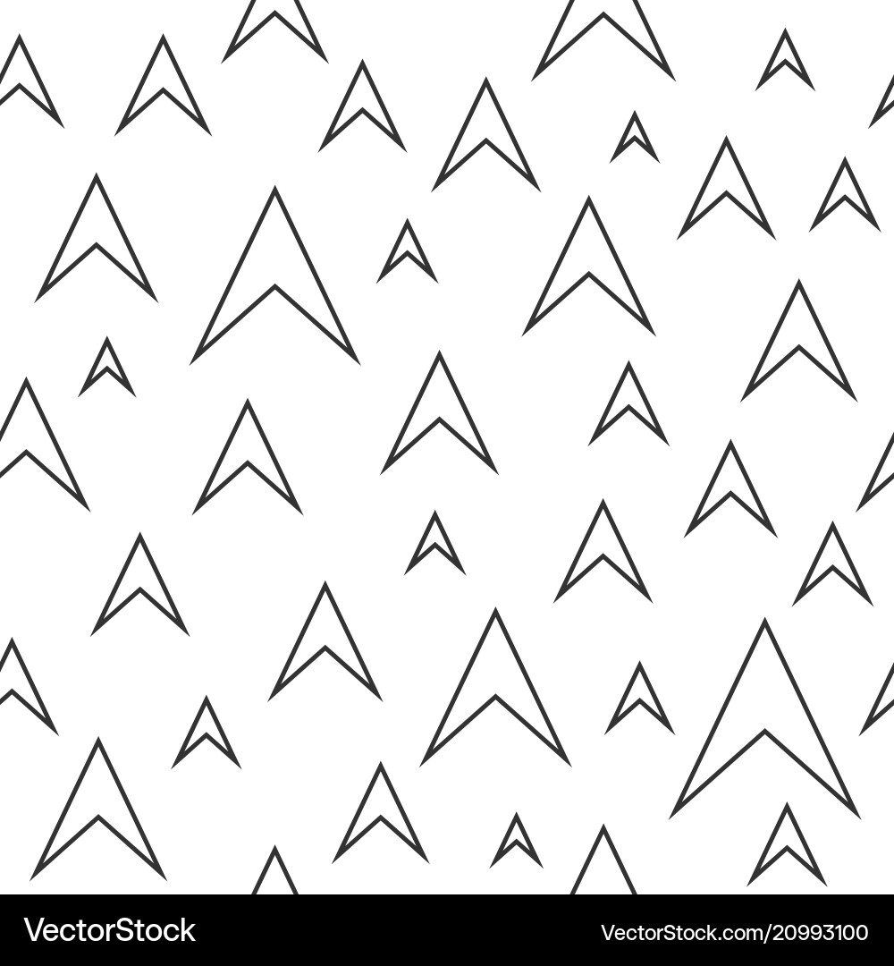 Arrow Pattern - Dynamic Ascent vector image