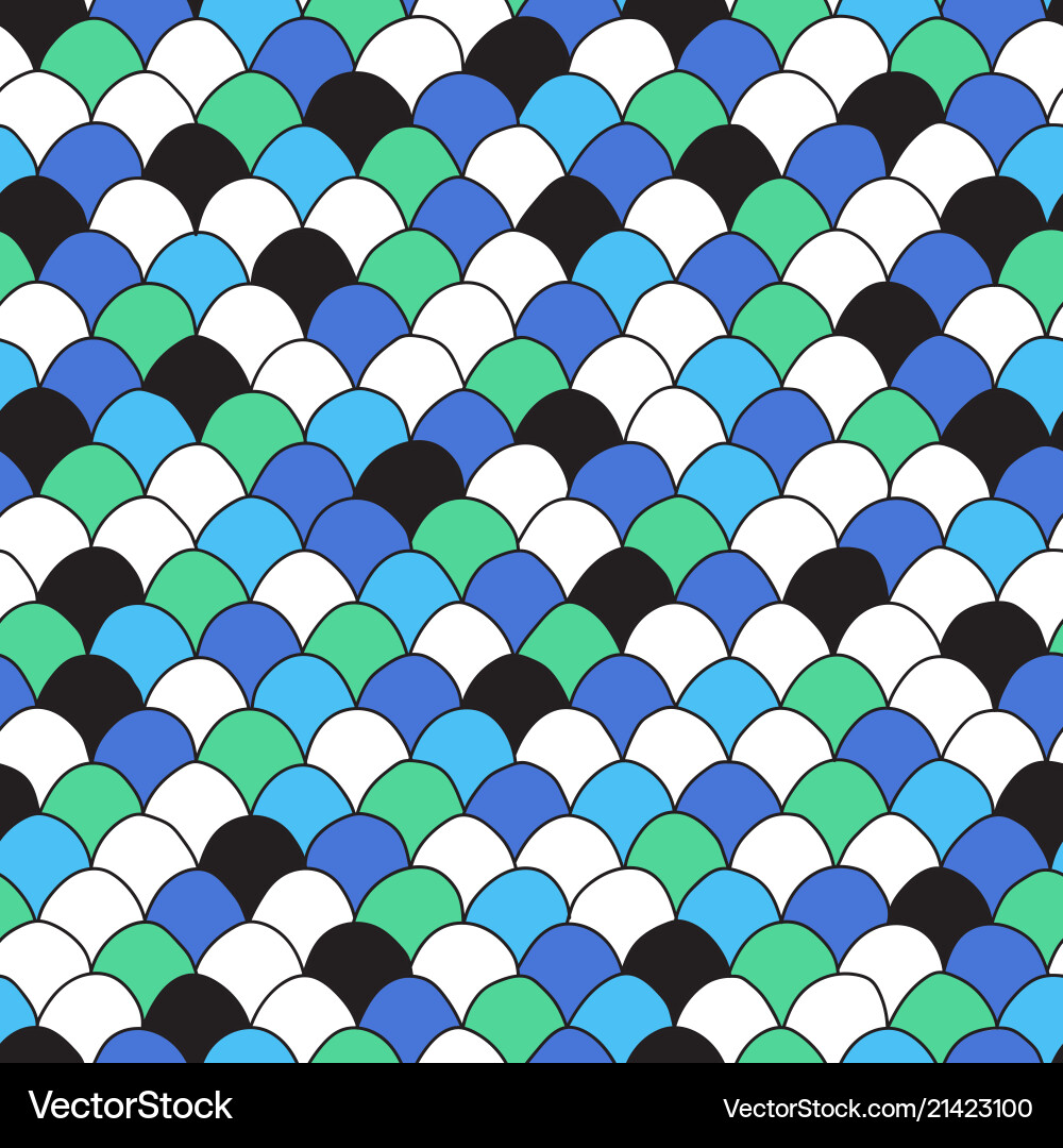 Seamless wave pattern Vector Image