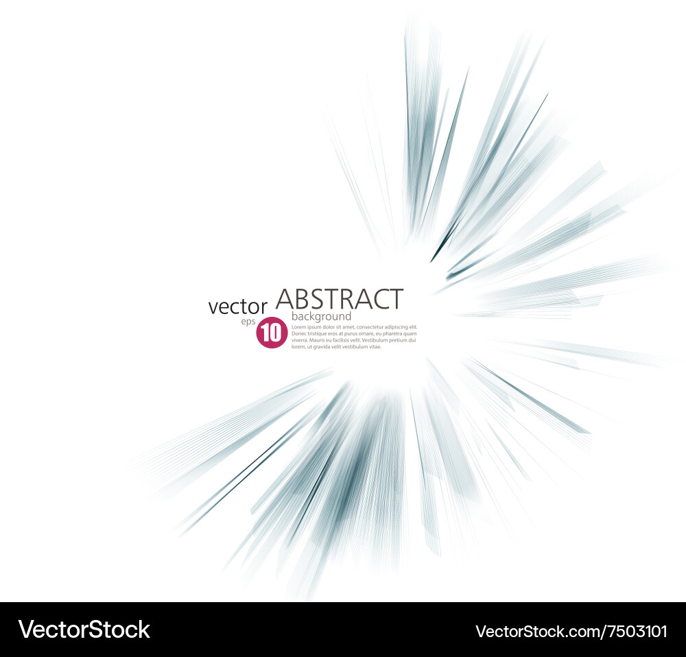 Dynamic Light Rays Background vector image