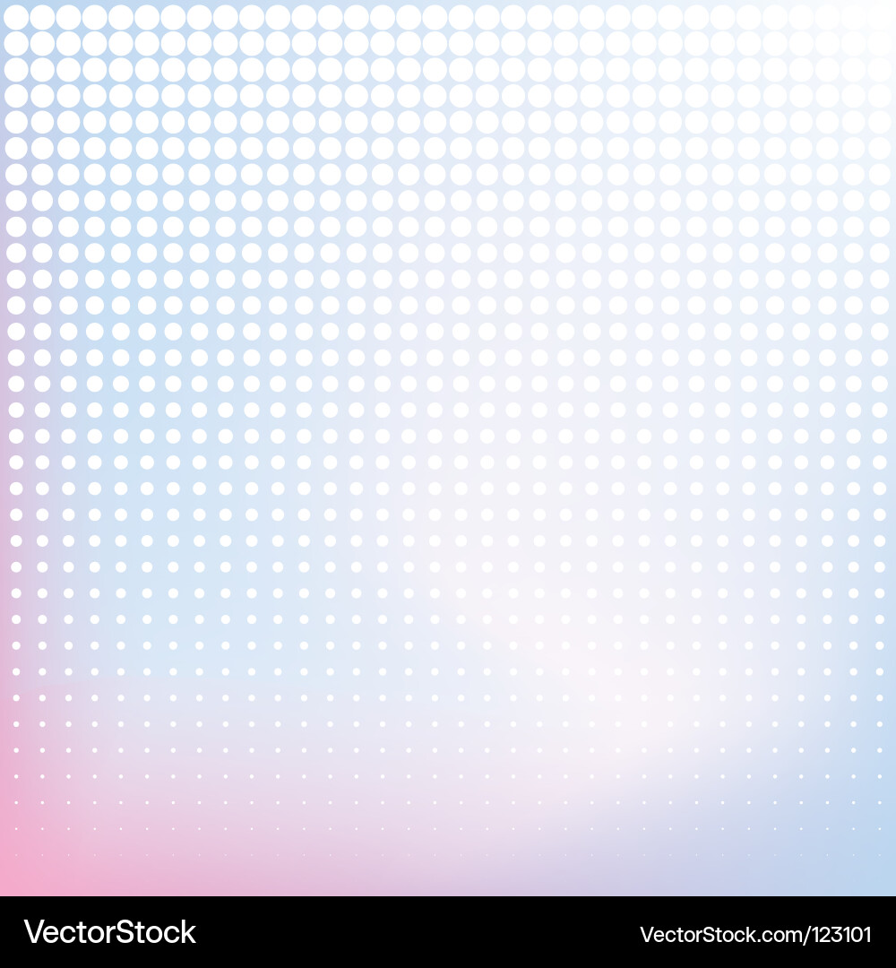 Gradient Halftone Pattern Vector Image