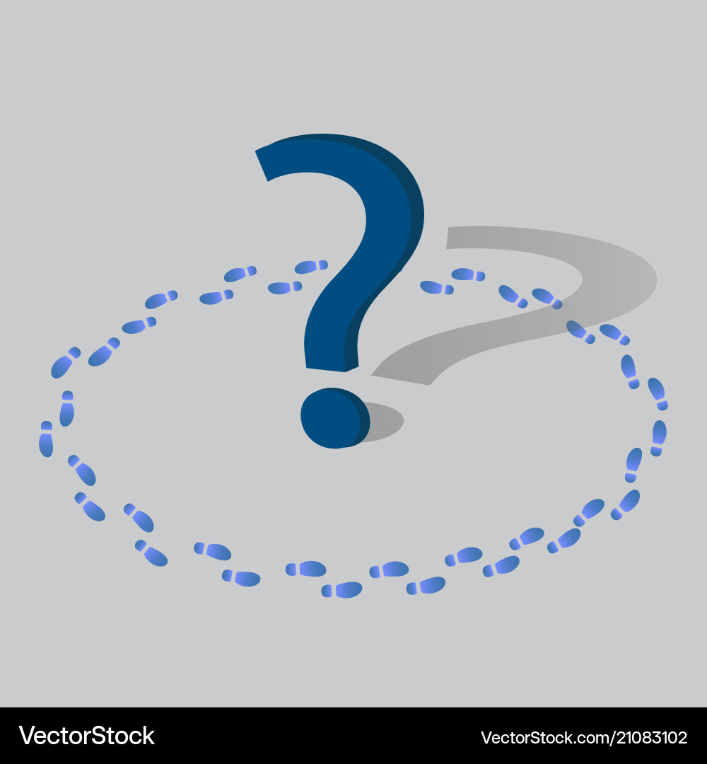 A question mark icon for web and mobile ask A question mark icon for web and mobile ask vector image