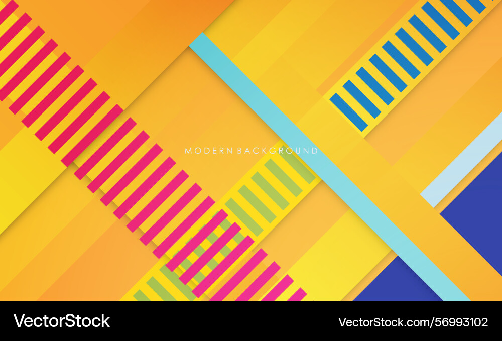 Abstract multicolor modern background Vector Image