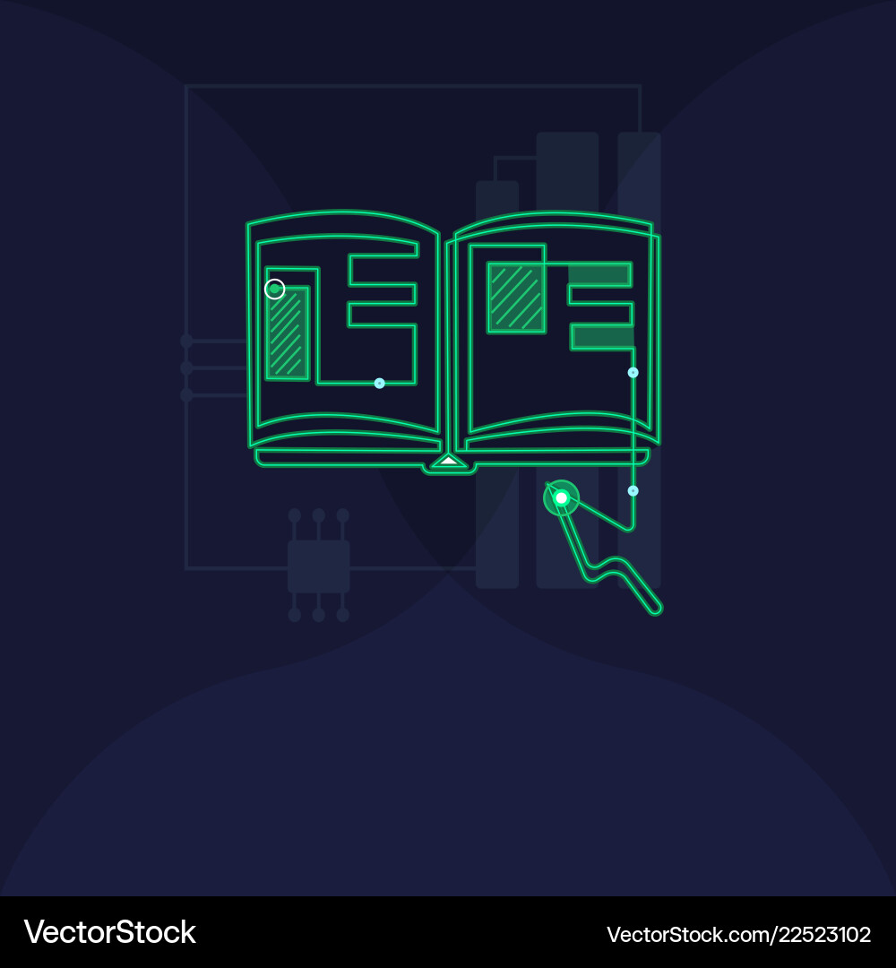 Flat design business empty Flat design business empty vector image