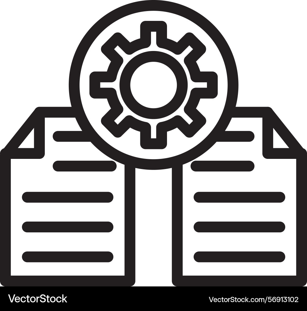 Migration linear style icon design vector image