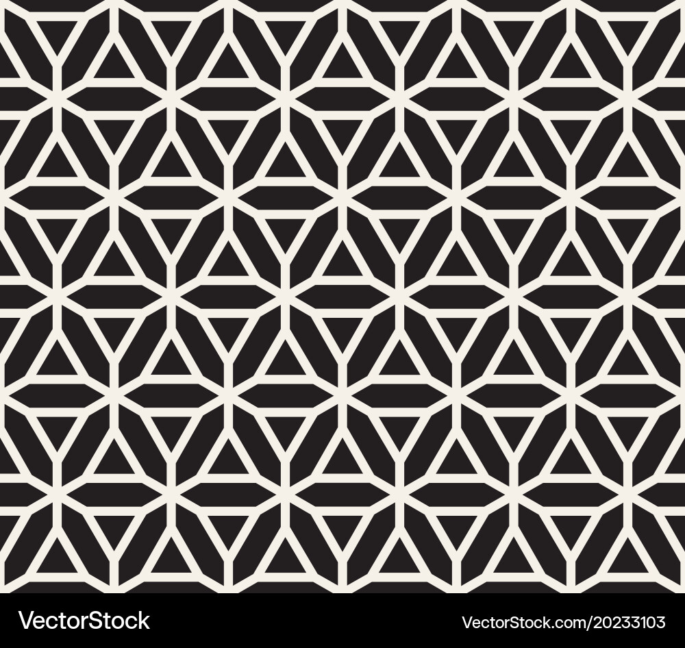 Geometric Abstract Tile Pattern vector image