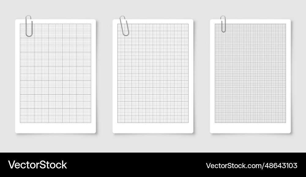 Sheet of graph paper with grid millimeter Sheet of graph paper with grid millimeter vector image