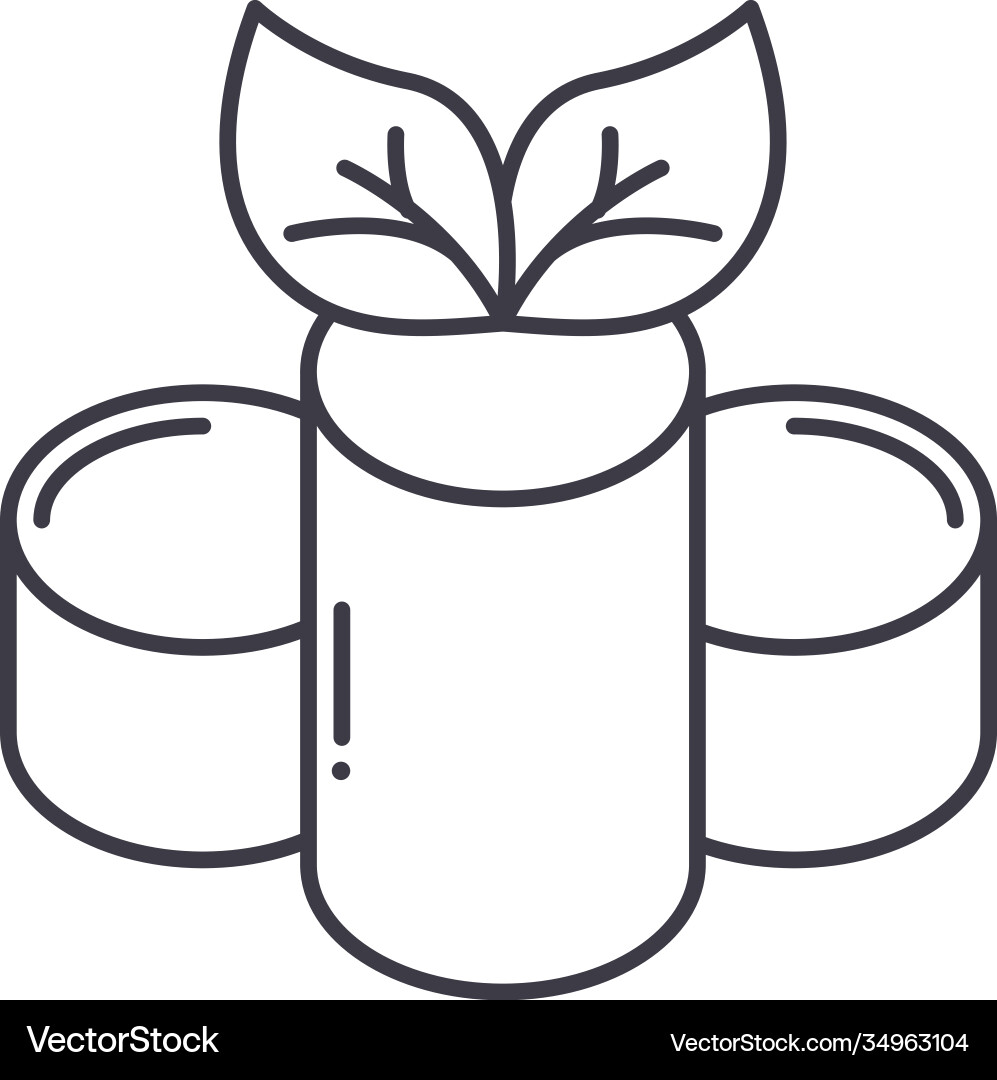 Development icon linear isolated Development icon linear isolated Vector Image