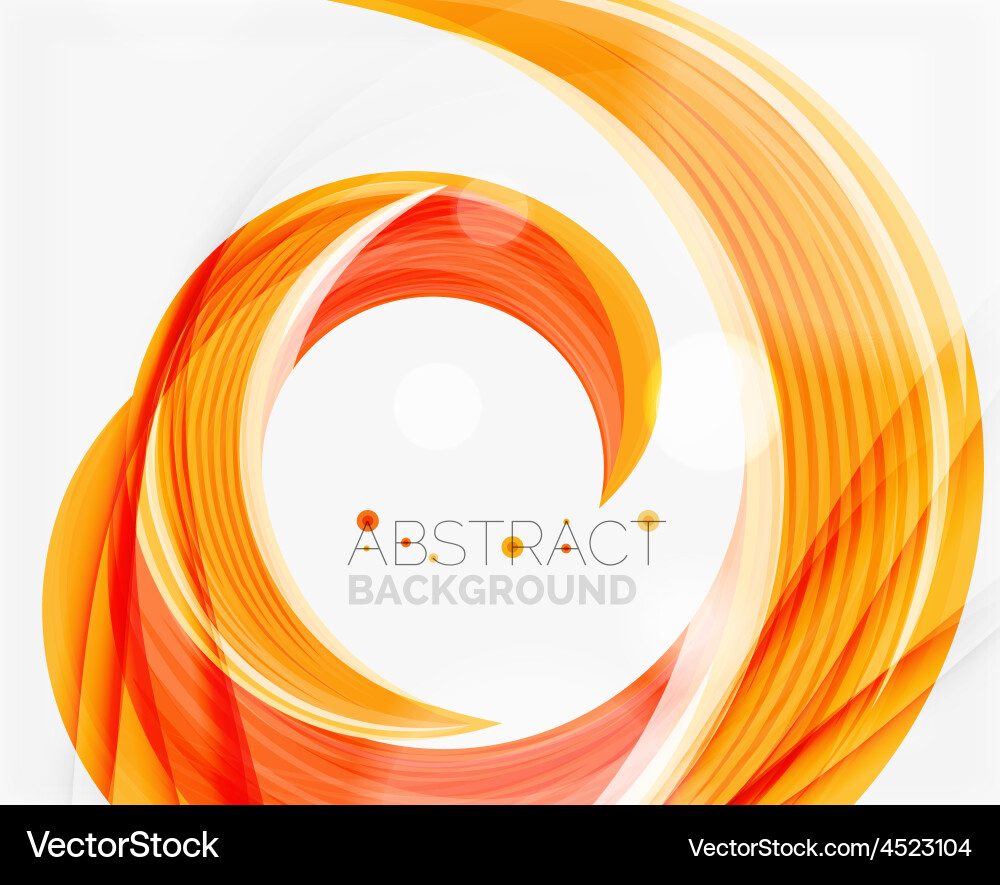 Swirl line abstract background Vector Image