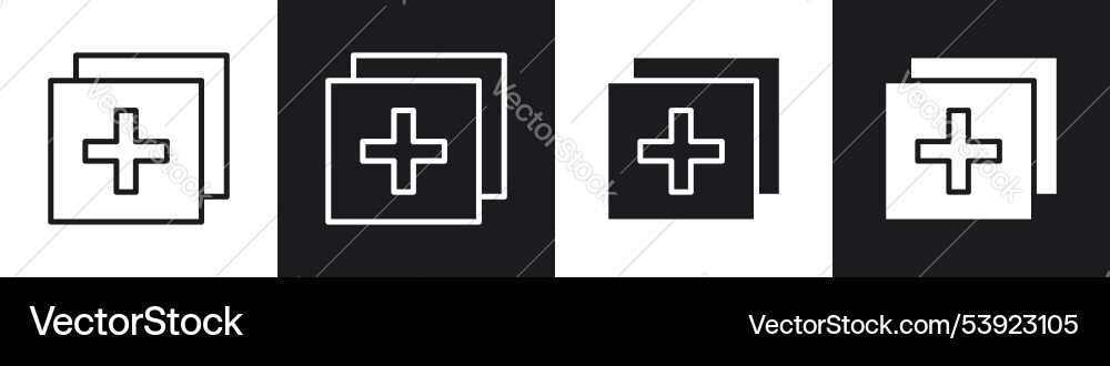 Add apps icon Vector Image