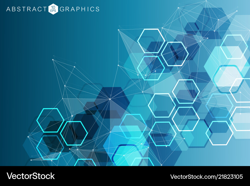 Data Network Abstract Background vector image