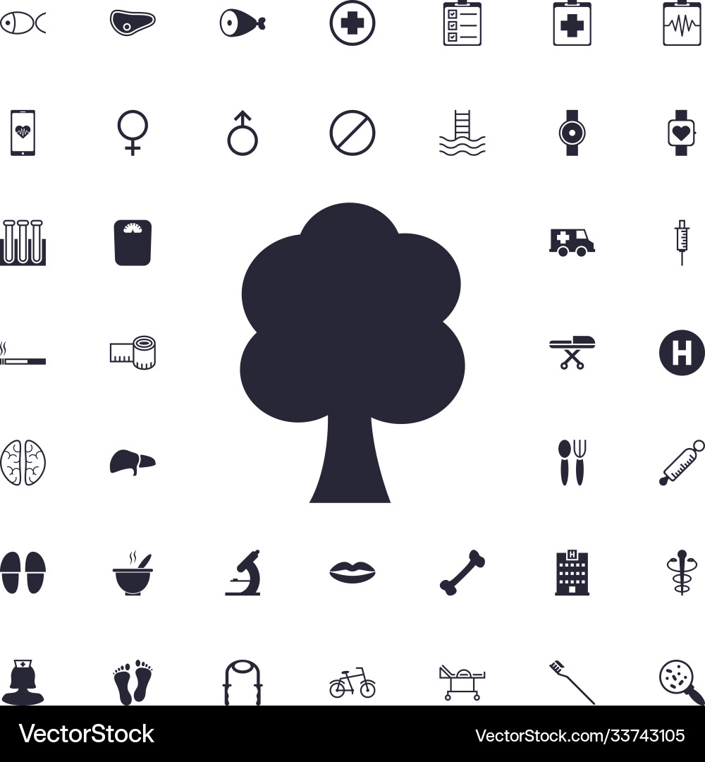 Tree icon Vector Image